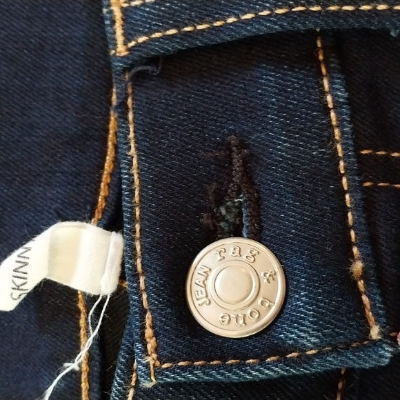 Rag and Bone New York skinny jeans. Size 27. Worn once! - Picture 3 of 16